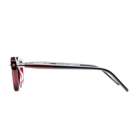 Kuboraum Mask P25 Transparent Bordeaux Acetate Mask P25 Optical Frame - NWT
